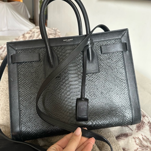 YSL Python Print Sac de Jour - Picture 11 of 14